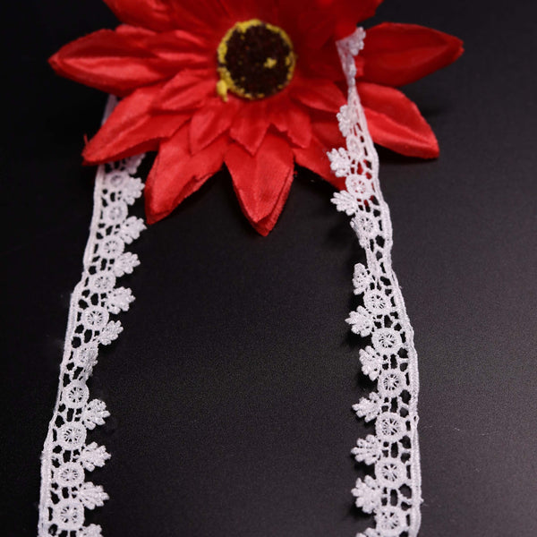 Dyeable Guipure Embroidery Lace.